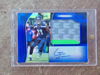 2019 Certified Gary Jennings Jr.  Rookie Auto Jersey Card 51/99 2 Color Patch