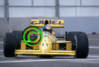35mm Racing Slide F1,  Derek Warwick - Lotus 102,  1990 Phoenix Formula 1