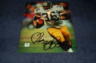 Pittsburgh Steelers Jerome Bettis Signed 8x10 Photo W/ Global Sticker