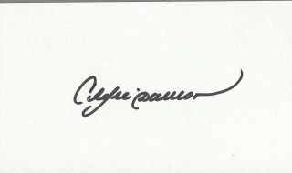 Andre Dawson Chicago Cubs 2010 Hof Hand Signed Autographed Index Card Jsa Loa