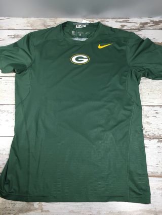 Quinten Rollins Packers Game Player Worn Nike Shirt Team Issued