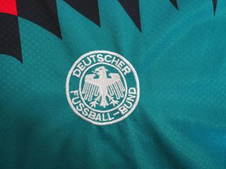 1994 - 1995 Germany Deutschland Jersey Shirt Trikot Away Adidas World Cup 44 - 46 5