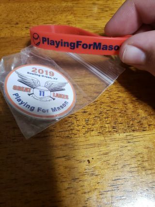 2019 Little League World Series Great Lakes Playing For Mason Pin