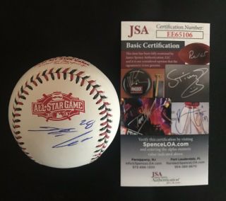 Nolan Arenado Autographed 2015 Official Rawlings All Star Game Baseball Jsa