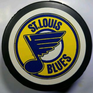 St.  Louis Blues Vintage Viceroy Mfg.  Made In Canada Hockey Puck Nhl Old Slug