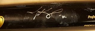 Seattle Mariners Jarred Kelenic Autographed Game Baseball Bat