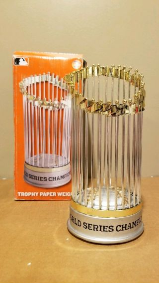 Forever Collectibles San Francisco Giants 2012 World Series Trophy Paperweight