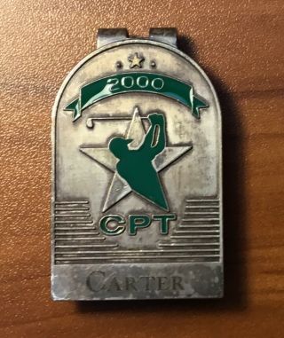 Gary Carter (personalized) 2000 Cpt Golf Classic Contestant Money Clip