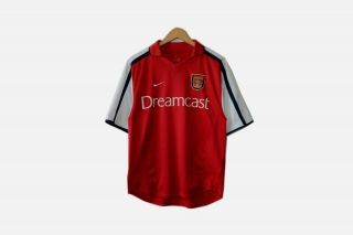 Arsenal 1999 - 2000 Home Soccer Jersey Nike Size S