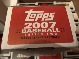 (1) 2007 Topps Baseball Series 2 Complete Set 331 - 660