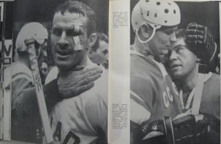 1967 Photo Album Vienna Hockey Ice Player Sport championship book Russian USSR 7