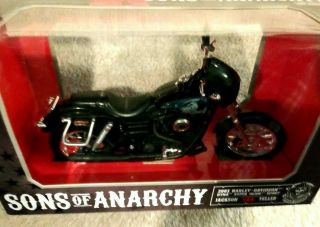 Sons Of Anarchy Officially Licensed Maisto (jax) Harley Davidson Toy Motorcycle