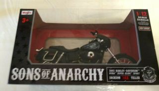 Sons Of Anarchy Officially Licensed Maisto (Jax) Harley Davidson Toy Motorcycle 2