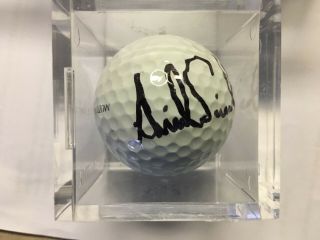 Annika Sorenstam Signed Golf Ball Autographed
