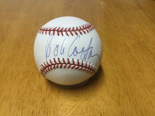 Bob Costas Autographed Onl Baseball Signed