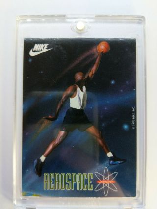 1993 93 Nike Michael Jordan Mini Poster Card Promo,  Aerospace,  Logoman