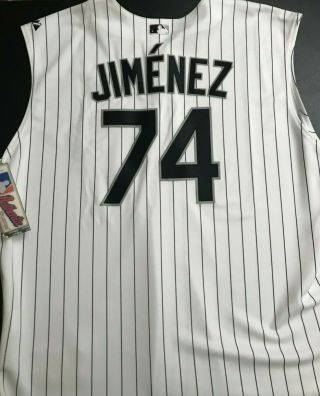 Eloy Jimenez Chicago White Sox Authentic Cut - Off Jersey Size 58 - Nwt/rare