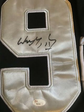 WAYNE GRETZKY Hand Signed Los Angeles Kings Home Jersey w/ JSA LOA 2