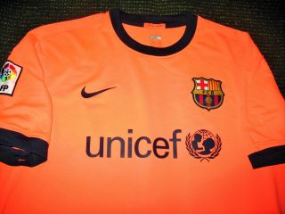 Authentic Messi Barcelona Pink Jersey 2009 2010 Shirt Camiseta Maglia Trikot XL 3