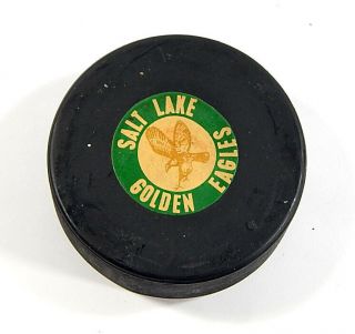 Vintage Salt Lake Golden Eagles Chl Hockey Puck