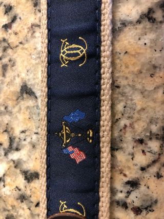 The Country Club Brookline 1999 Ryder Cup Belt Size 38 Fits 36 Usa Made