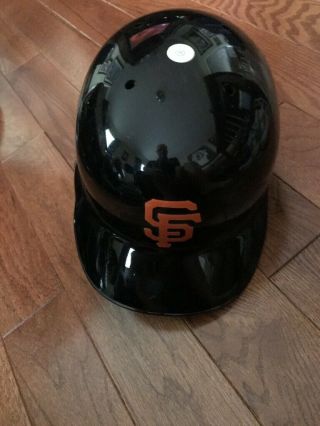 2011 Giants Eric Surkamp Game Worn Batting Helmet W/mlb Hologram