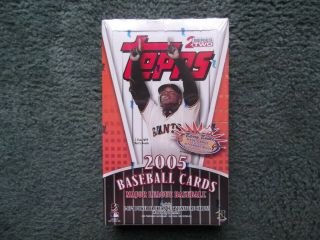Rare 2005 Topps Baseball Series 2 Hobby Box,  36 - Packs,  Psa 10 Verlander Rc??