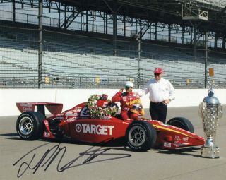 Juan Pablo Montoya Autographed 2000 Indy 500 8x10 Photo