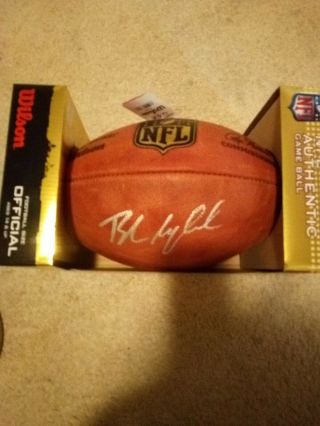 Baker Mayfield Autographed Signed Cleveland Browns Nfl Football Wilson The Duke