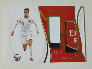 2018/19 Panini Immaculate Harry Winks Doble Patch Jersey England Tottenham 06/40