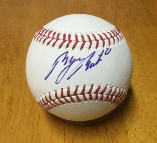Minnesota Twins Byron Buxton Autographed Mlb Baseball Signed
