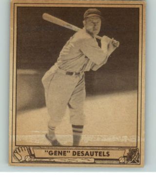 1940 Play Ball 28 Gene Desautels Red Sox Vg - Ex 358734 (kycards)