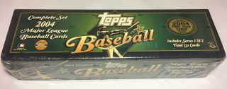 2004 Topps Complete Factory Set (series 1 & 2; 723 Cards) Hobby Box