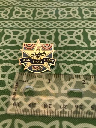 Mlb Dodgers 1980 All Star Game 1987 Commemorative Lapel Pin