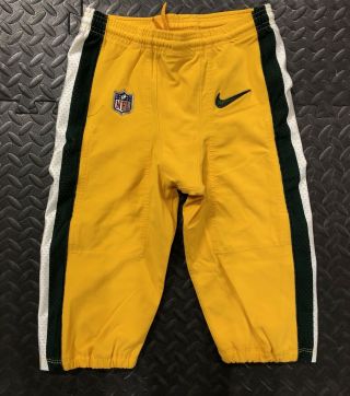 Joe Callahan 6 Green Bay Packers Game Worn / Pants Nike Quarterback Sz 30