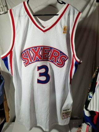 Mitchell And Ness Allen Iverson 76ers Jersey