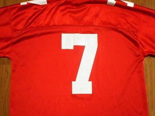 Vintage Ohio State Buckeyes 7 Football Jersey by Nike,  Adult XXL or 2XL 3