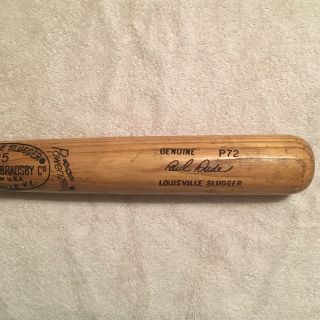 1979 Paul Dade Game P72 Louisville Slugger Cracked Bat Padres Indians
