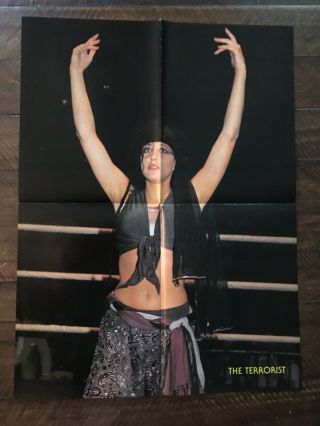 3 2 Sided Vintage GLOW Posters Gorgeous Ladies Of Wrestling WWF Divas Ivory 4