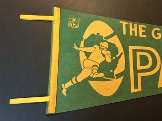 1960s Green Bay Packers Full Size Pennant - 2