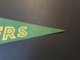 1960s Green Bay Packers Full Size Pennant - 4