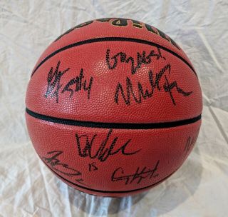 2018/19 Gonzaga Bulldogs Team Signed Basketball W/proof,  Few Hachimura Clarke