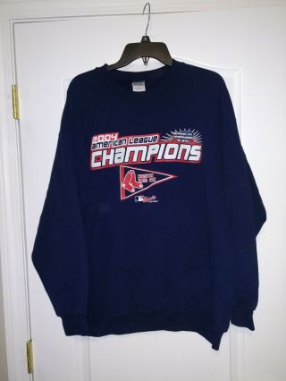 Boston Red Sox Mlb American League Champions 2004 World Series Xl Sweatshirt