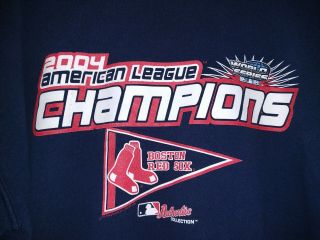 Boston Red Sox MLB American League Champions 2004 World Series XL Sweatshirt 3