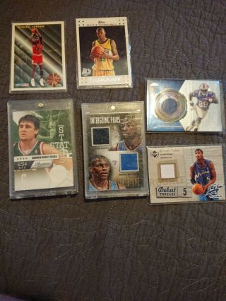 4 Game Worn Russell Westbrook Kevin Durant Jersey Panini Intrigue 50/99,  More