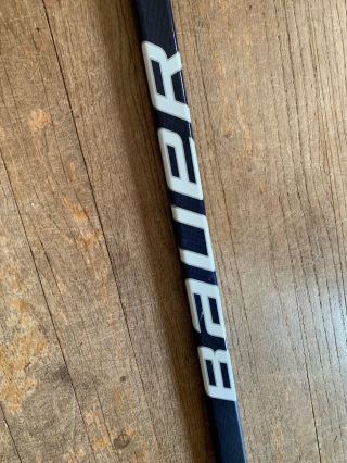 Radek Martinek 24 York NY Islanders Game Bauer Hockey Stick Cracked 3