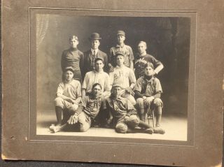 Early 1900’s Bryan Ohio High School Baseball Team Photo Baseball Glove 2