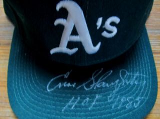 Enos " Country " Slaughter Autographed Hat,  Obtained In Person