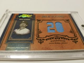Mike Schmidt 2004 Playoff Prime Cuts Mlb Icons Game Jersey Mlb - 78 05/20