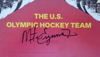 Mike Eruzione Autographed Sportsman Of The Year Sports Illustrated Cover